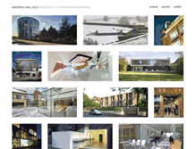 Tablet Screenshot of andrewwallacearchitects.co.uk